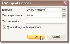 CSVExport