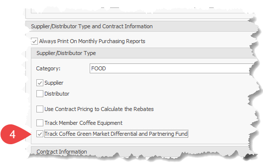 Suppliers - Coffee - Track Green Market and Partnering