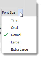 ScreenFontsize